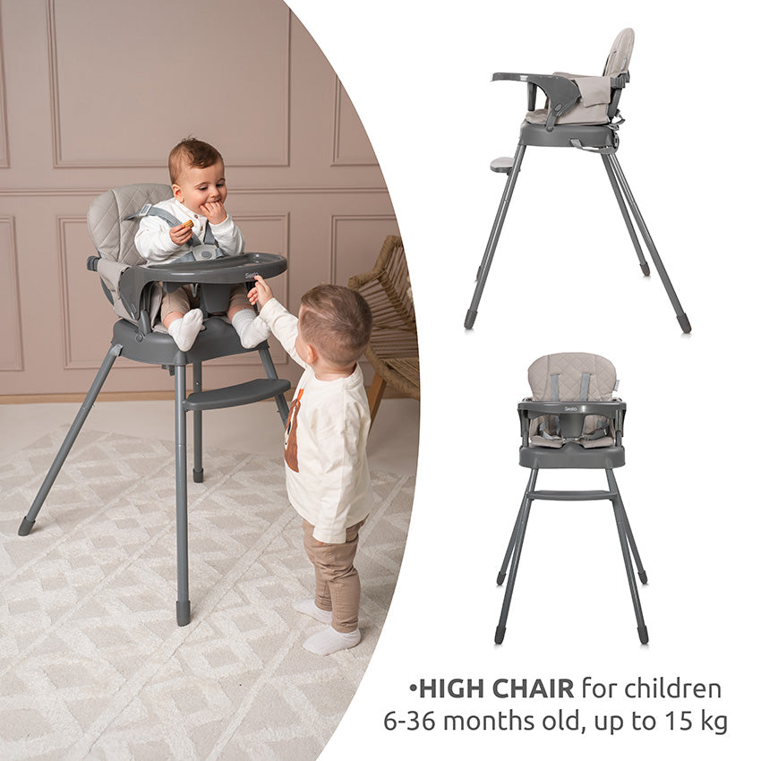 LORELLI 3 IN 1 'SIESTA' HIGH CHAIR
