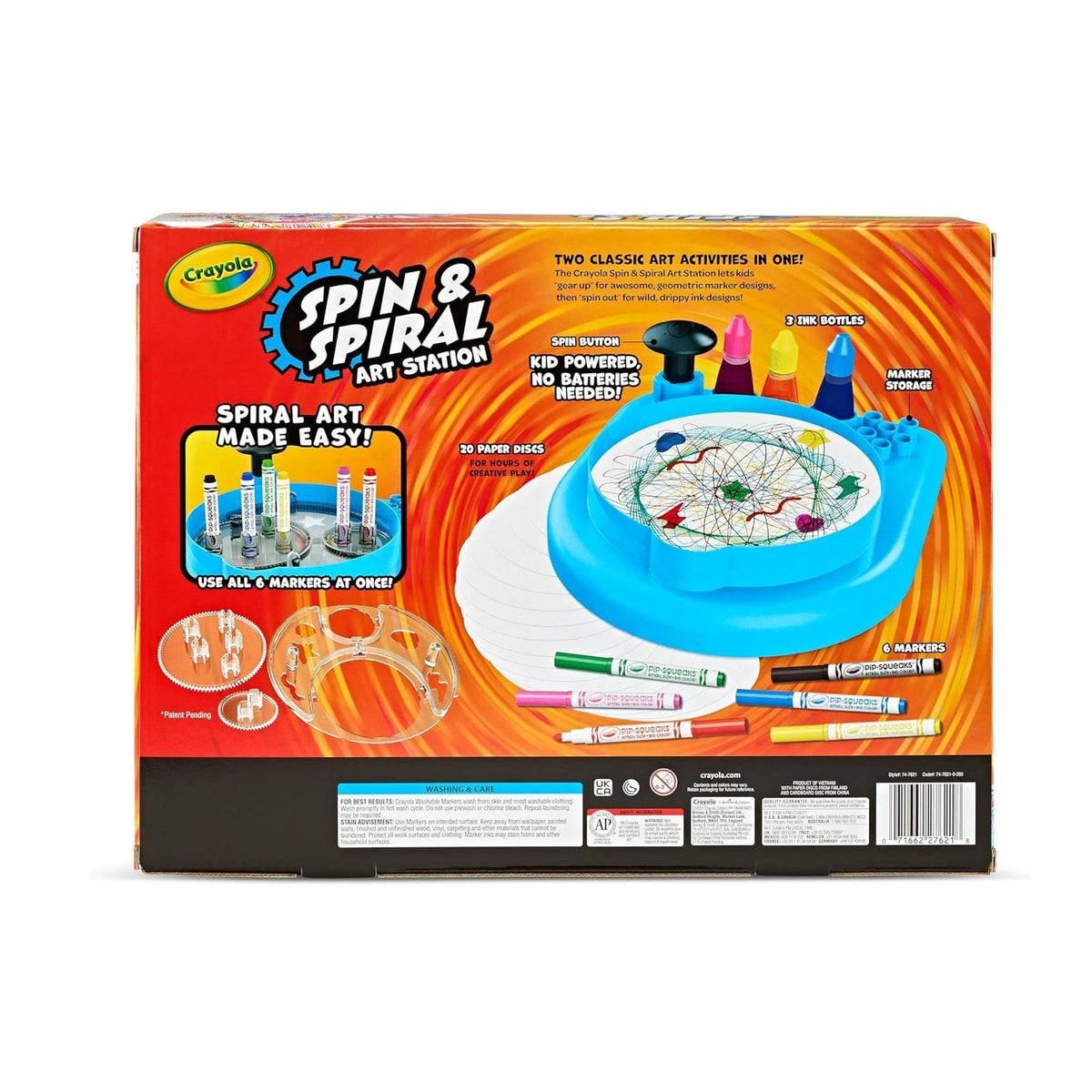 SPIN & SPIRAL ART STATION by Crayola