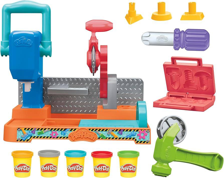 PLAY DOH STAMP & SAW TOOL BENCH