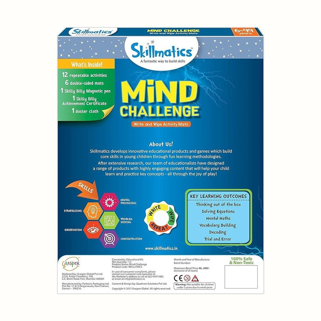 Skillmatics Mind Challenge by Skillmatics