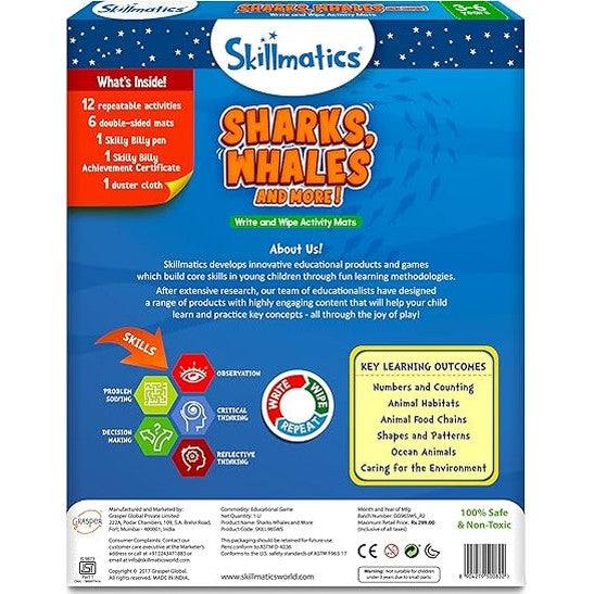Skillmatics Sharks, Whales & More by Skillmatics
