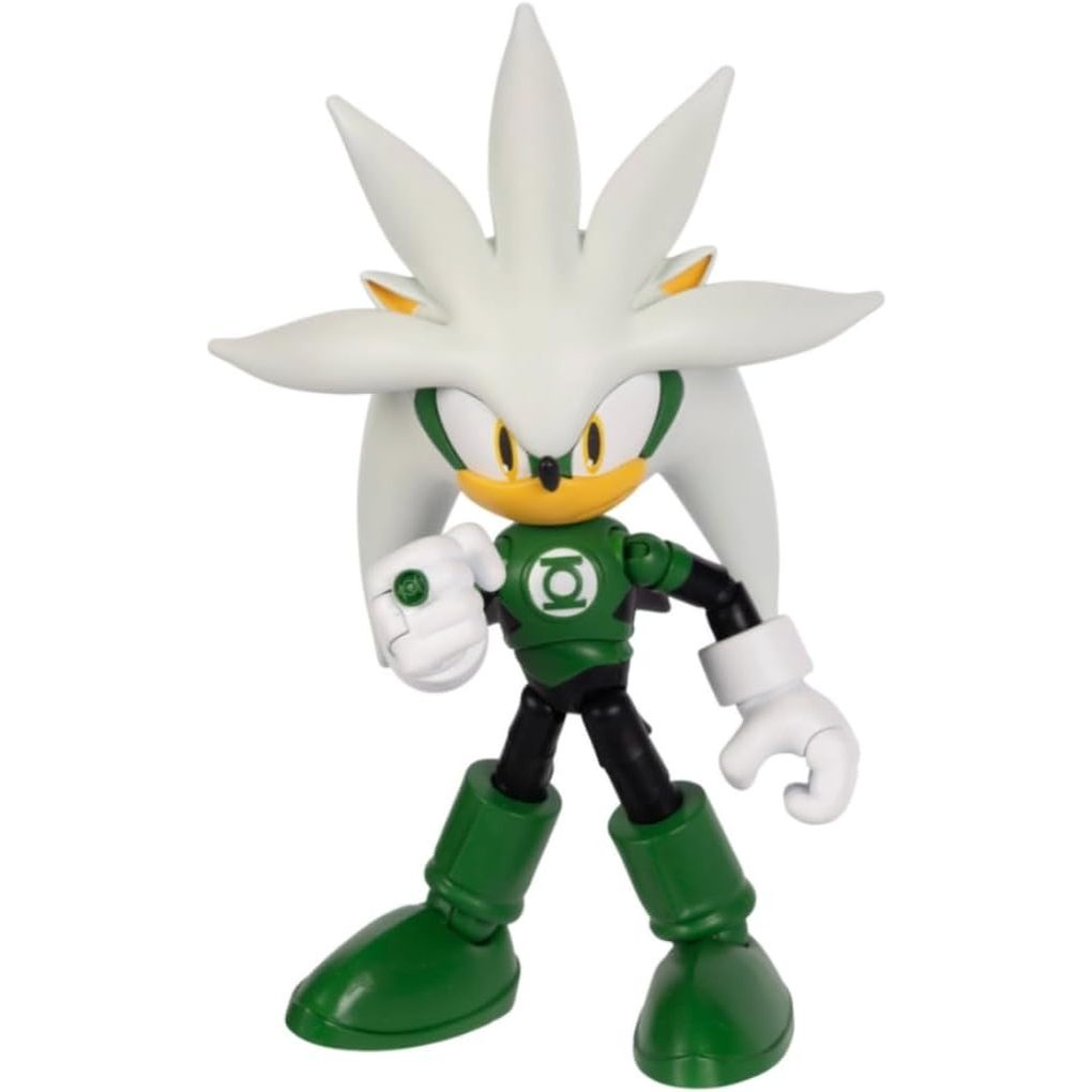 Sonic The Hedgehog DC x Sonic Silver Green Lantern by JAKKS Pacific