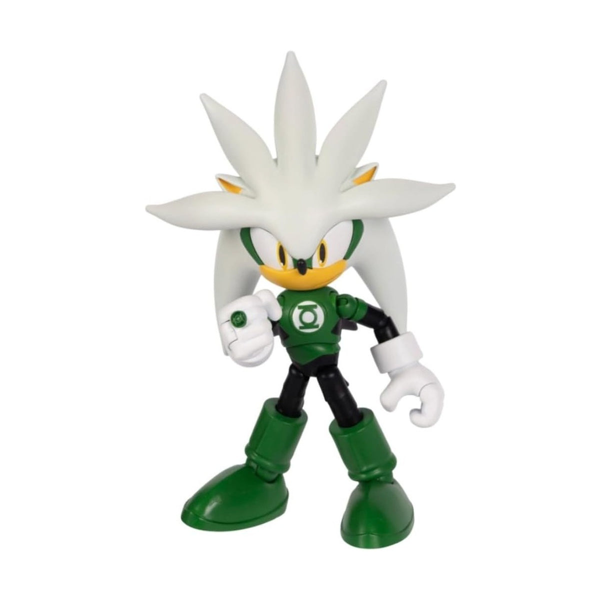 Sonic The Hedgehog DC x Sonic Silver Green Lantern by JAKKS Pacific
