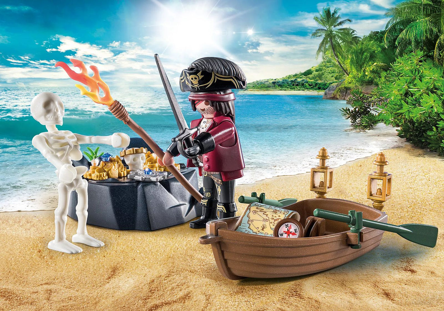 Playmobil Starter Pack Pirate with Rowing Boat (71254)