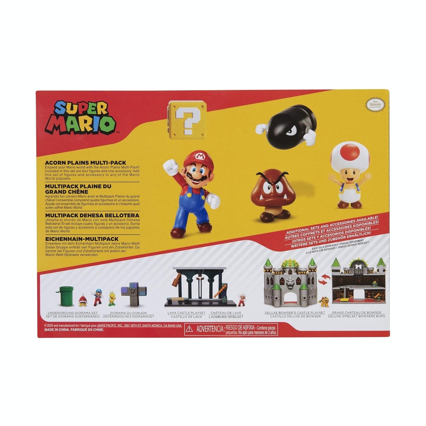 Super Mario Nitendo Acorn Plains by JAKKS Pacific