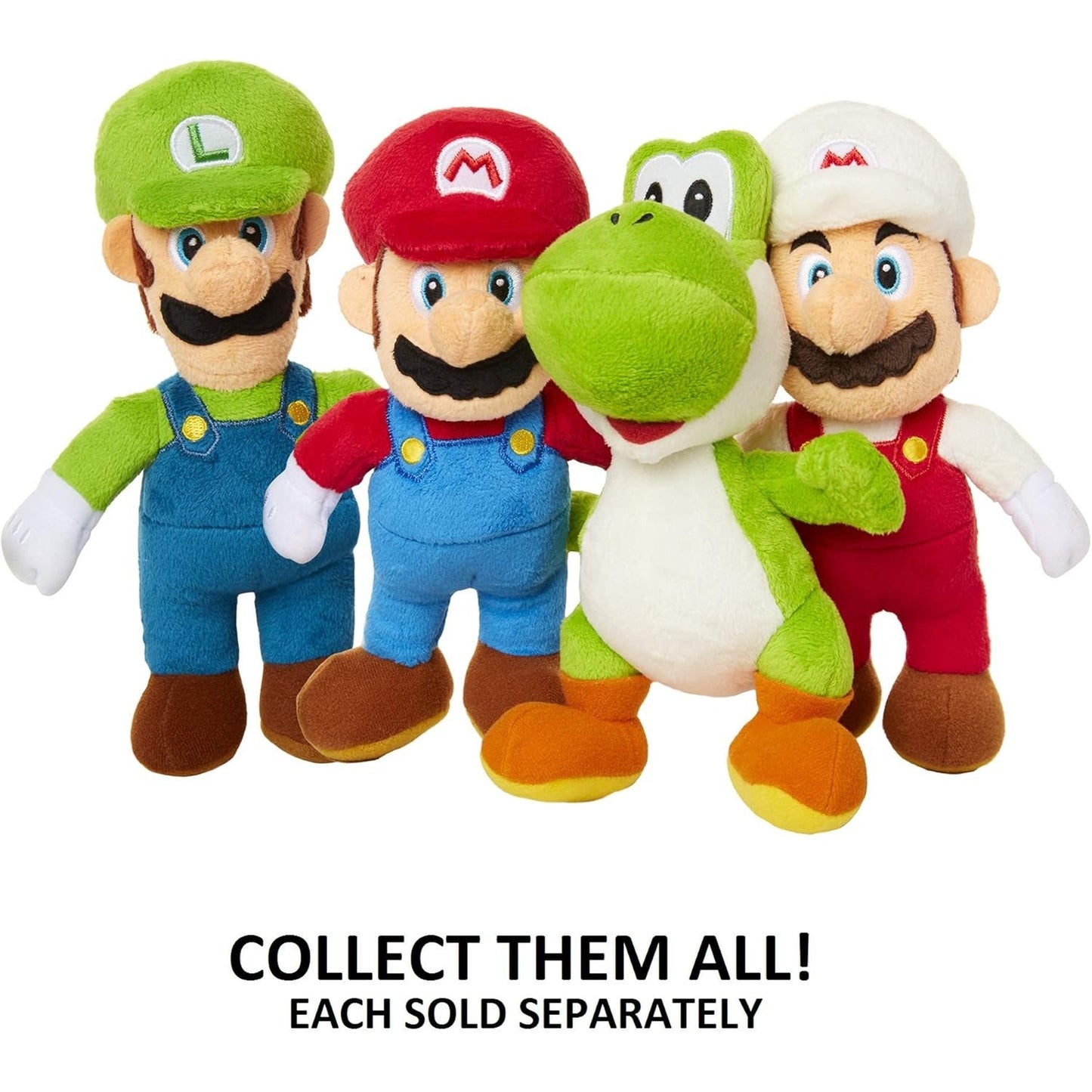 Super Mario Plush Stuffed Toy Figure 6" Scale by JAKKS Pacific