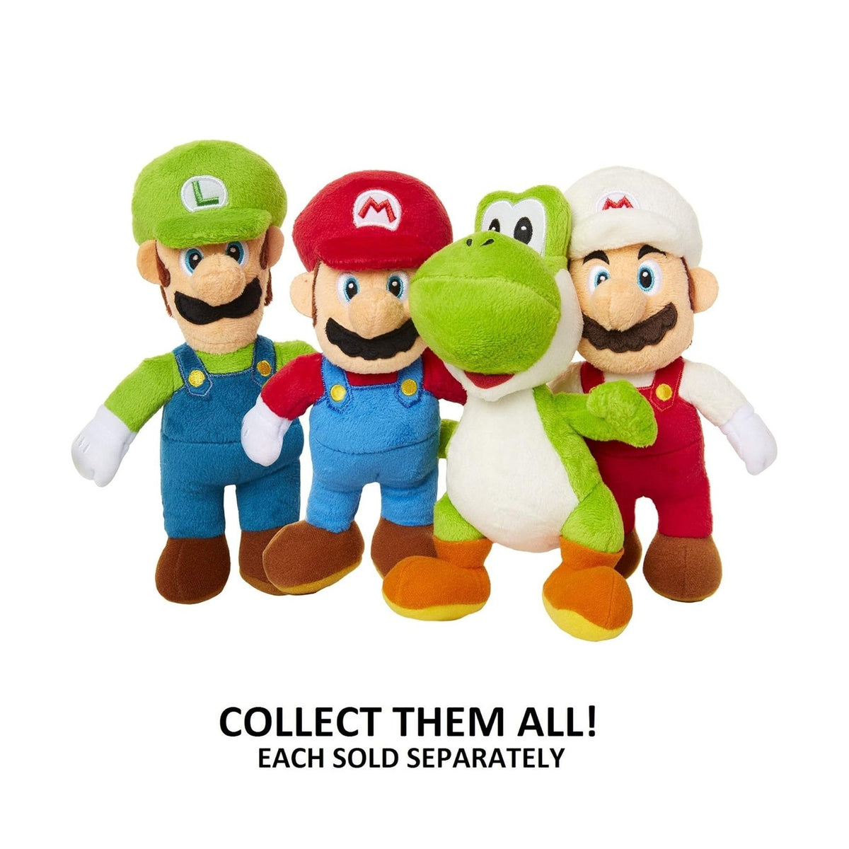 Super Mario Plush Stuffed Toy Figure 6" Scale by JAKKS Pacific
