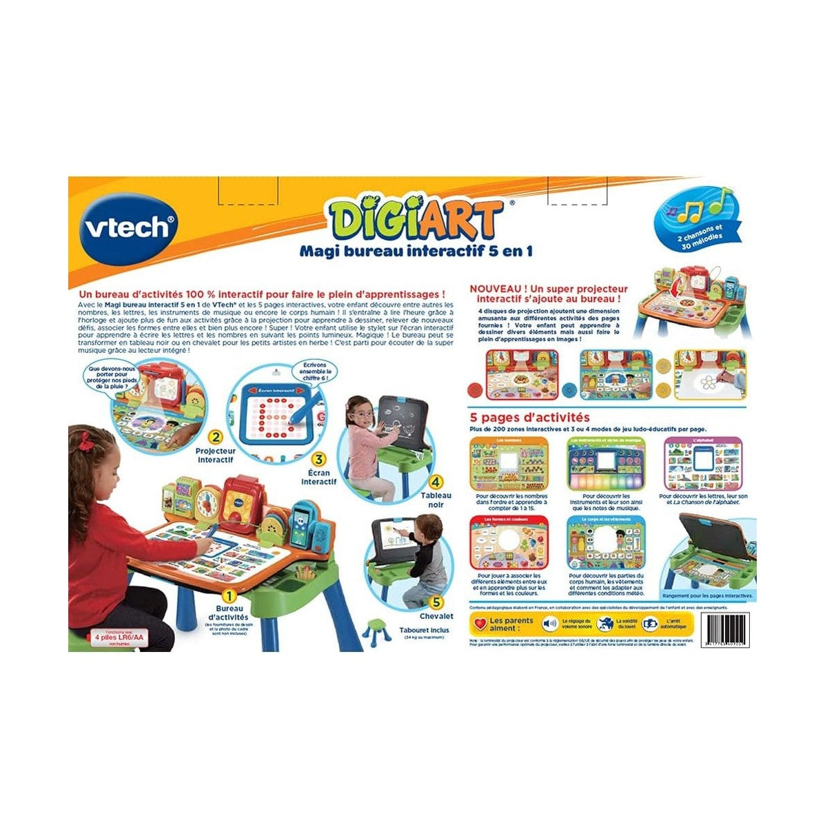 VTech - Magi Bureau Interactif 5 en 1 by VTech