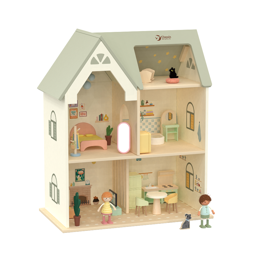 WOODEN COZY COTTAGE by Classic World