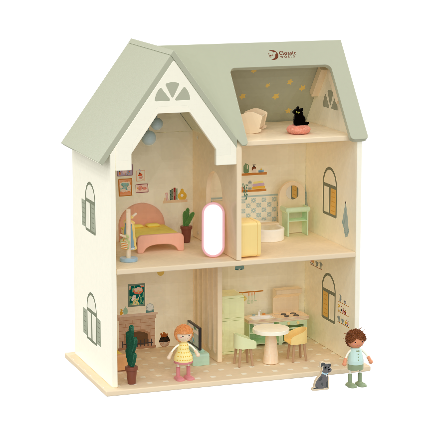 WOODEN COZY COTTAGE by Classic World