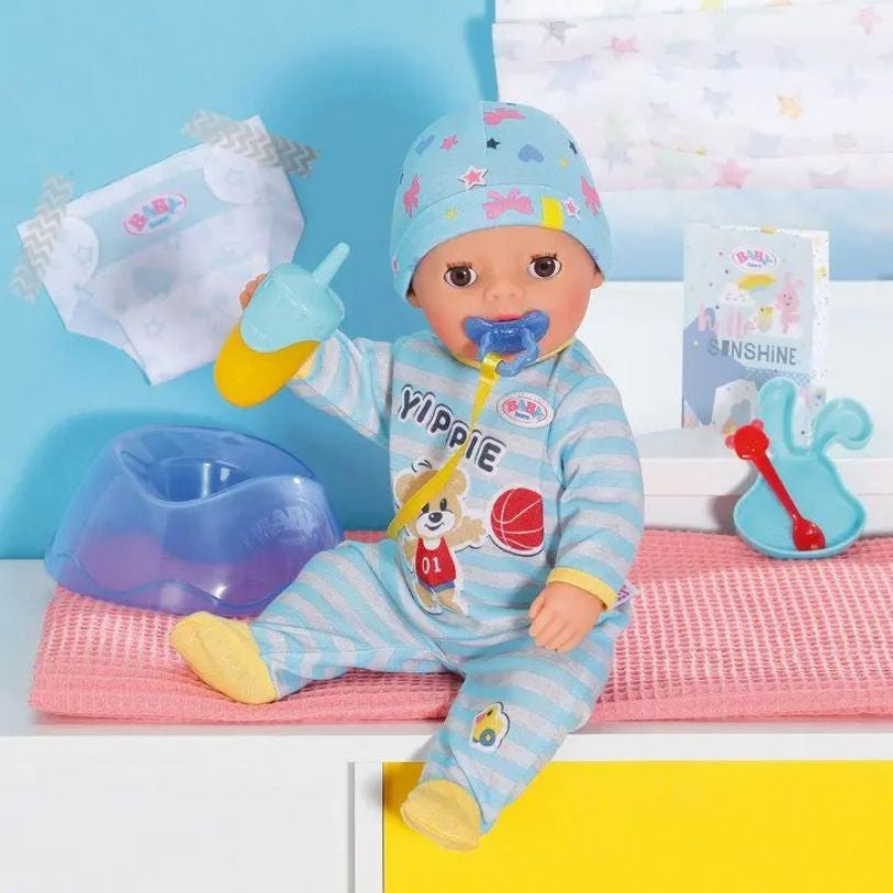 ZAPF CREATION – BABY BORN – LITTLE BOY DOLL – 36CM by Zapf