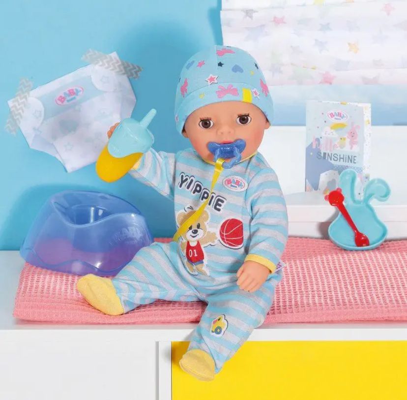 ZAPF CREATION – BABY BORN – LITTLE BOY DOLL – 36CM