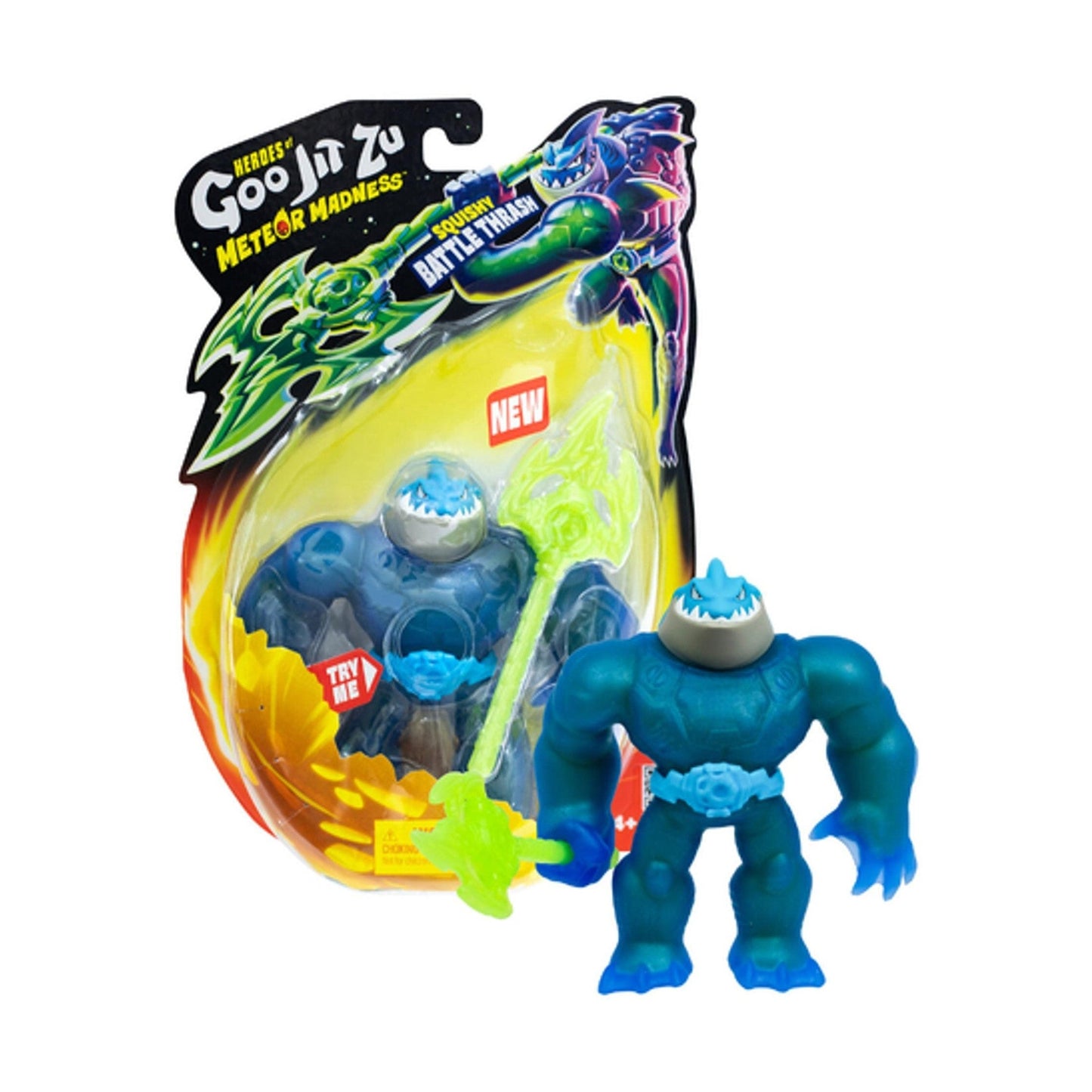 Heroes Of Goo Jit Zu Meteor Madness Squishy Thrash Figure by Heroes Of Goo Jit Zu