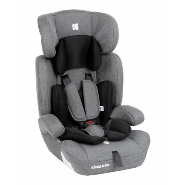 KIKKA BOO CARSEAT ZIMPLA GREY 9-36kg (BELT SYSTEM)