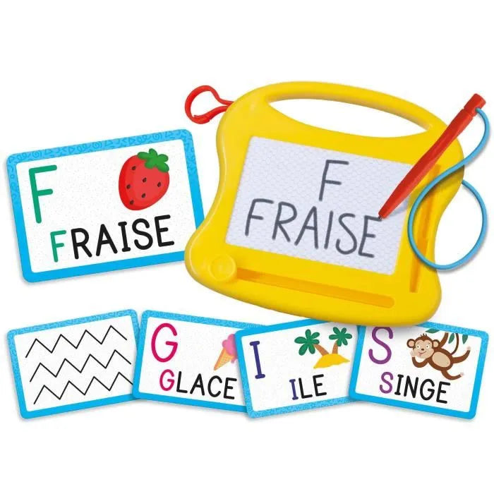 CAROTINA Apprentissage de l'alphabet Mini ardoise magique