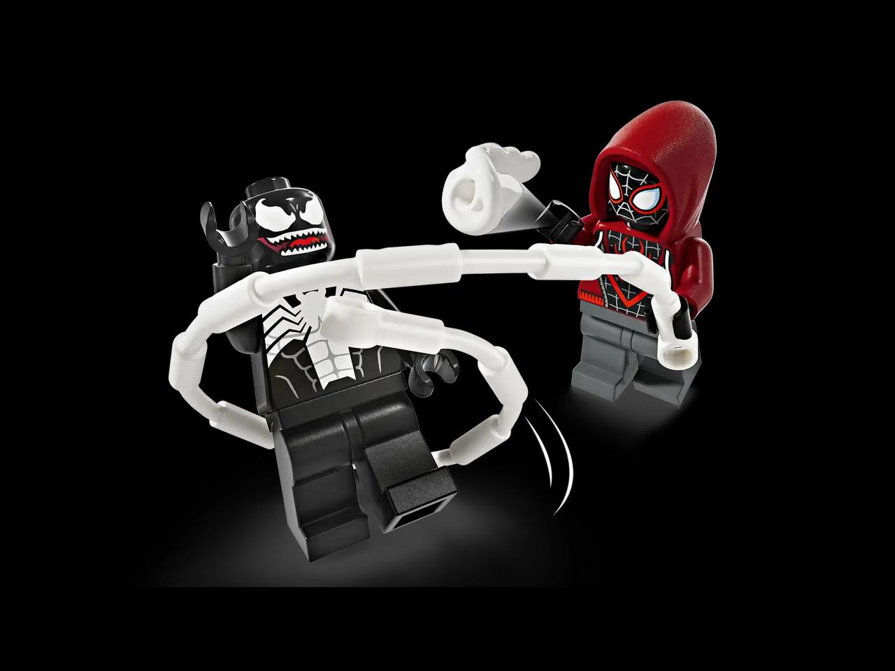 Marvel Venom Mech Armor vs. Miles Morales (76276)