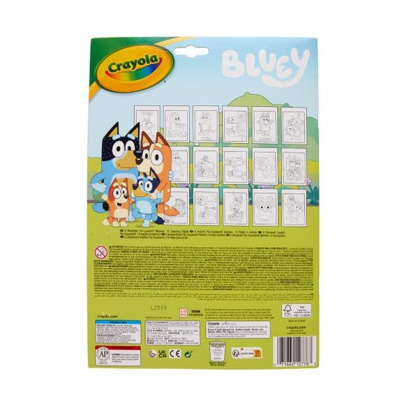 Crayola Colour by Numbers Bluey by Crayola