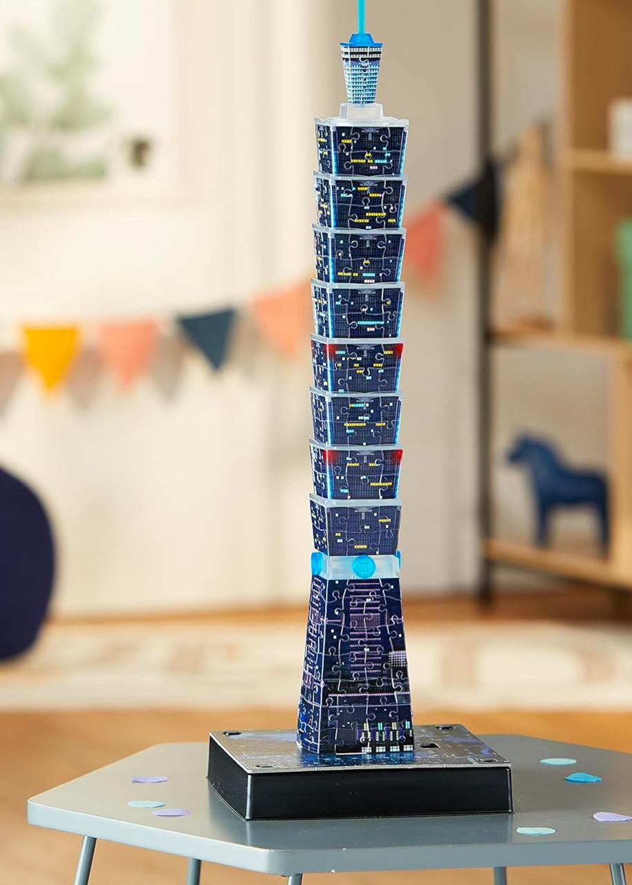 3D PUZZLE TAIPEI AT NIGHT