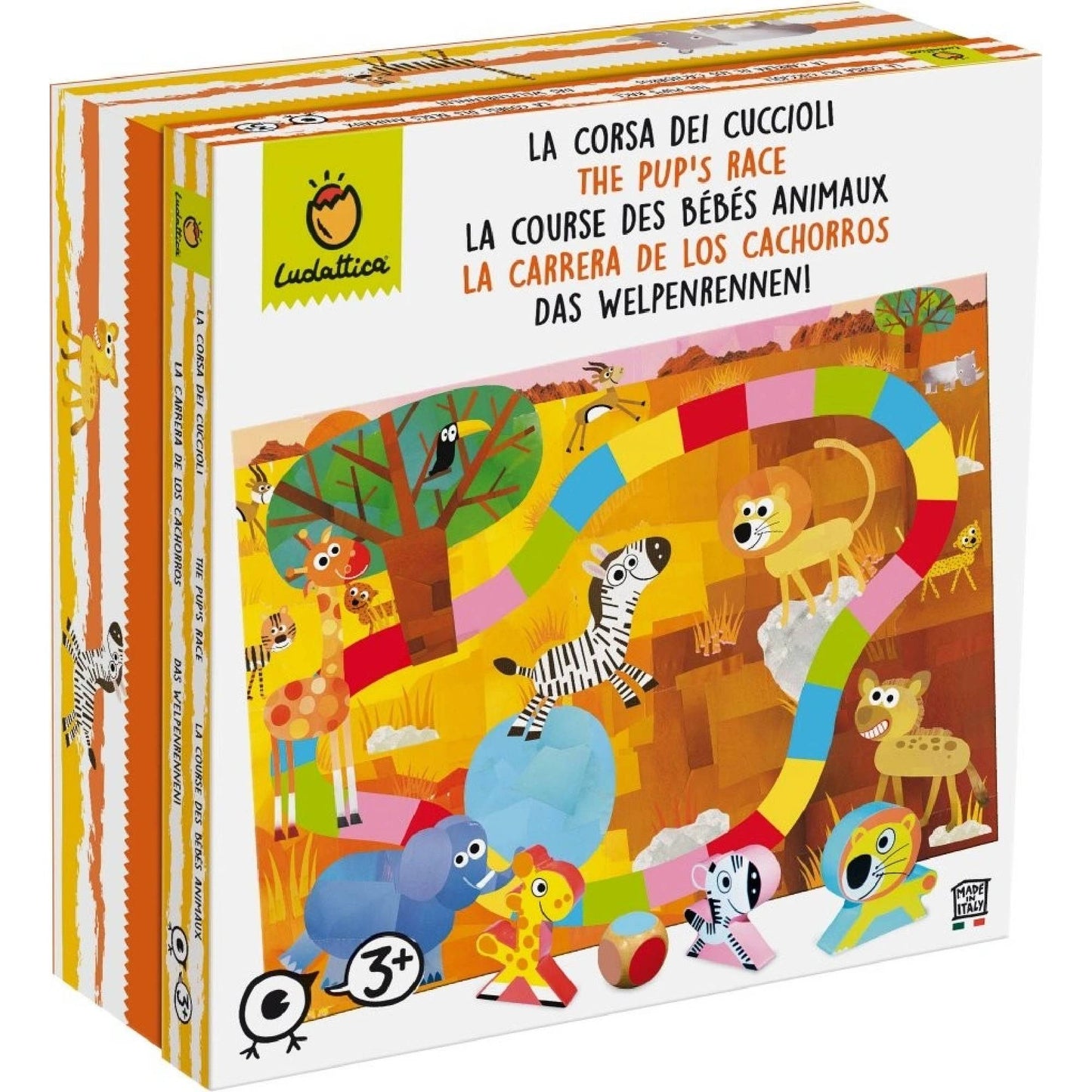 LA COURSE DES BEBES ANIMAUX