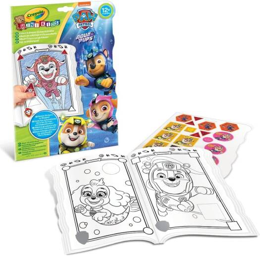 Crayola Paw Patrol Colour & Shapes Activity Book