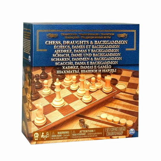Chess, Draughts & Backgammon