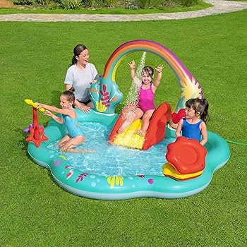 Bestway Little Mermaid Inflatable Play Centre In Stock by Bestway
