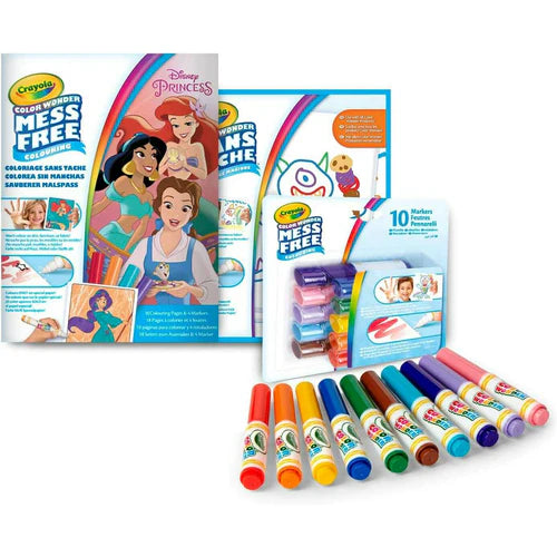 CRAYOLA Coloring Set Color Wonder Disney Princess