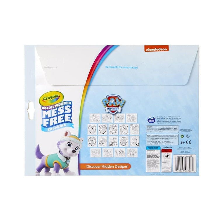Crayola Color Wonder Paw Patrol Mess-Free Coloring Book by Crayola