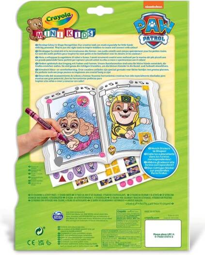 Crayola Paw Patrol Colour & Shapes Activity Book