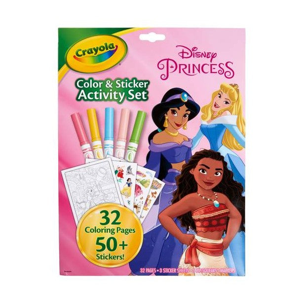 Crayola Disney Princess Coloring and Activity Book by Crayola