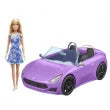 Barbie Convertible 2-Seater Car With Doll