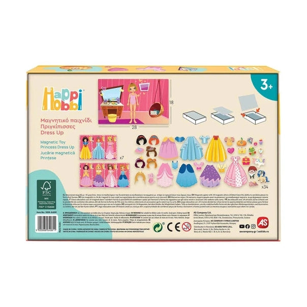 HappiHobbi Magnet Princesses Dress Up by AS Art