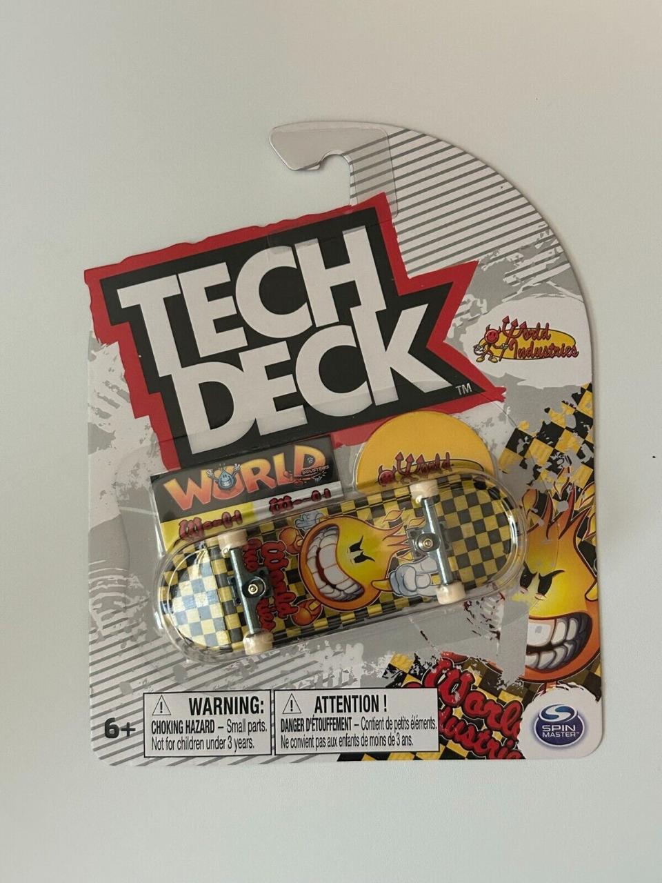 Tech Deck Single Fingerboard with Stickers