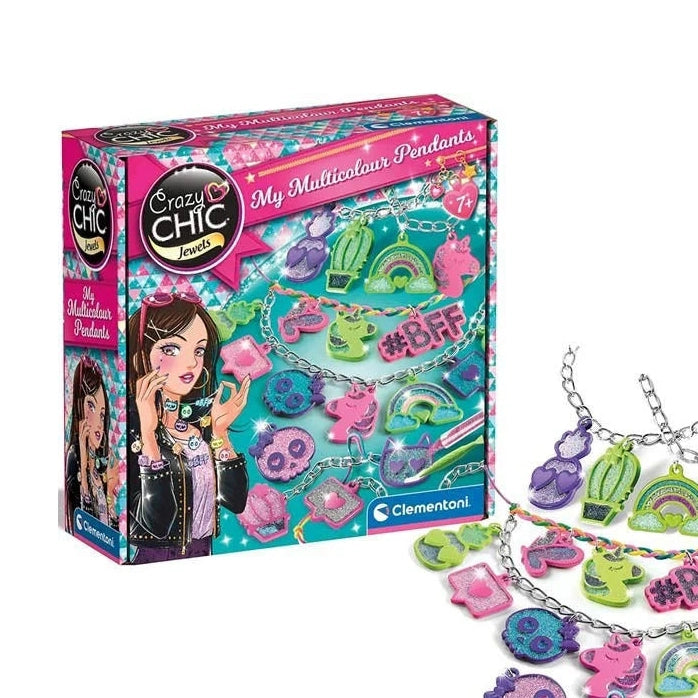 Clementoni Crazy Chic My Multicoloured Pendants by Clementoni