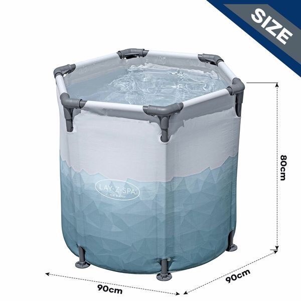 Bestway Glacial Dip Ice Bath Pod 90cm X 80cm by NEW LAND