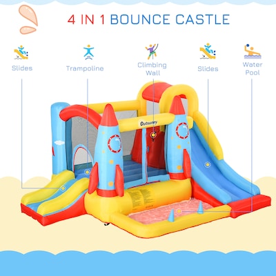 Bestway Galaxy Glider Inflatable Pool Rocket Ride-On by Bestway