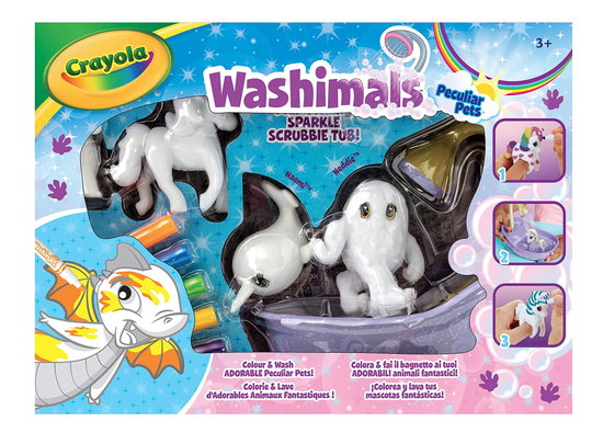 Crayola Washimals Peculiar Pets Colour and Wash Playset by Crayola