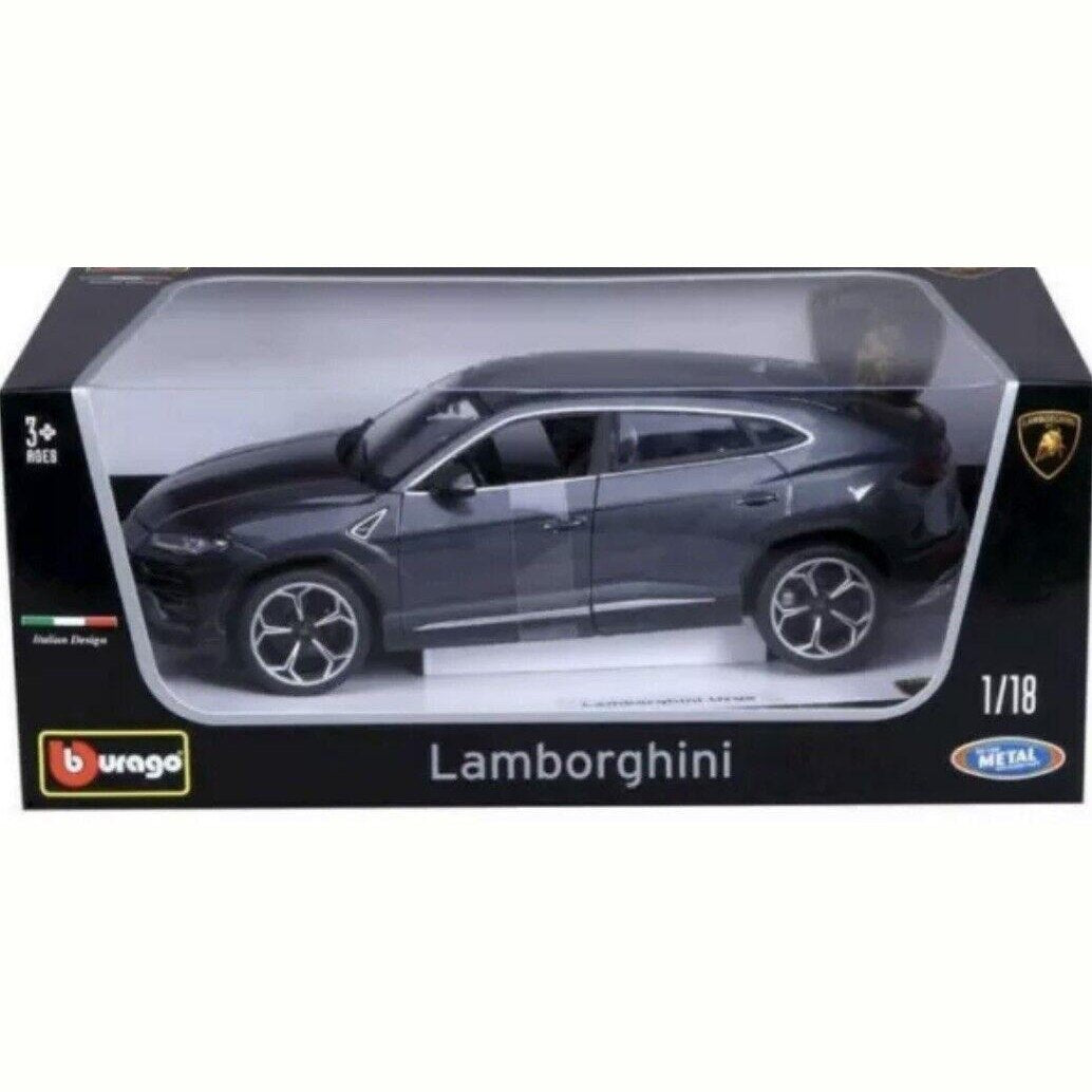 1:18 Lamborghini Urus SUV 4x4 Performance Sports Truck Luxury Vehicle 1/18 Grey by Burago