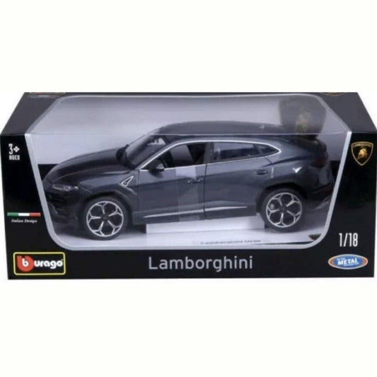 1:18 Lamborghini Urus SUV 4x4 Performance Sports Truck Luxury Vehicle 1/18 Grey by Burago