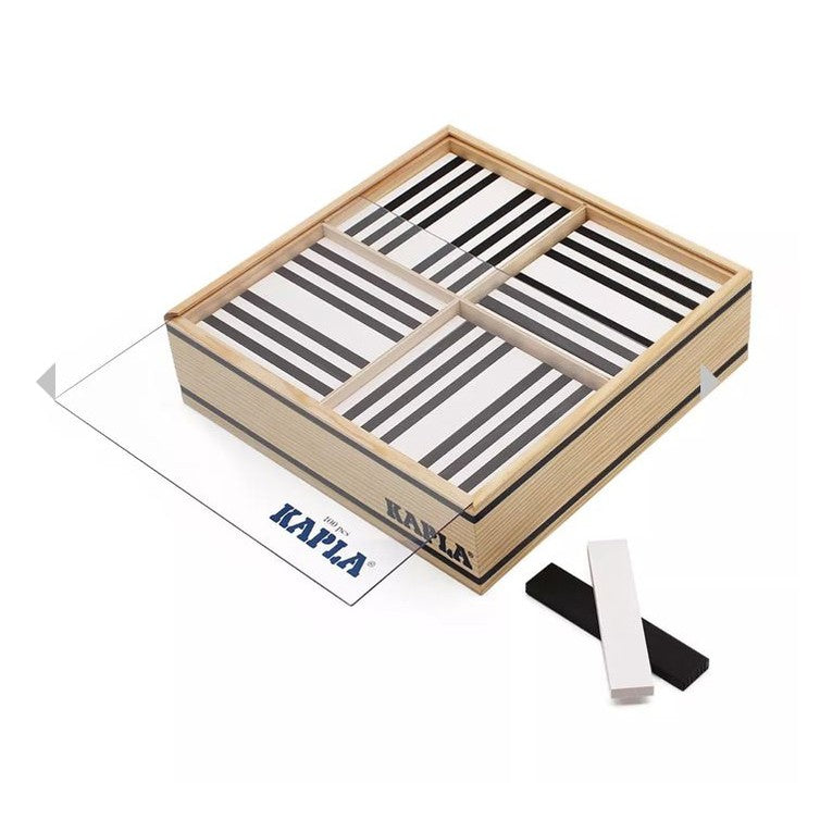 100 planks in 10 different colours asst by Kapla