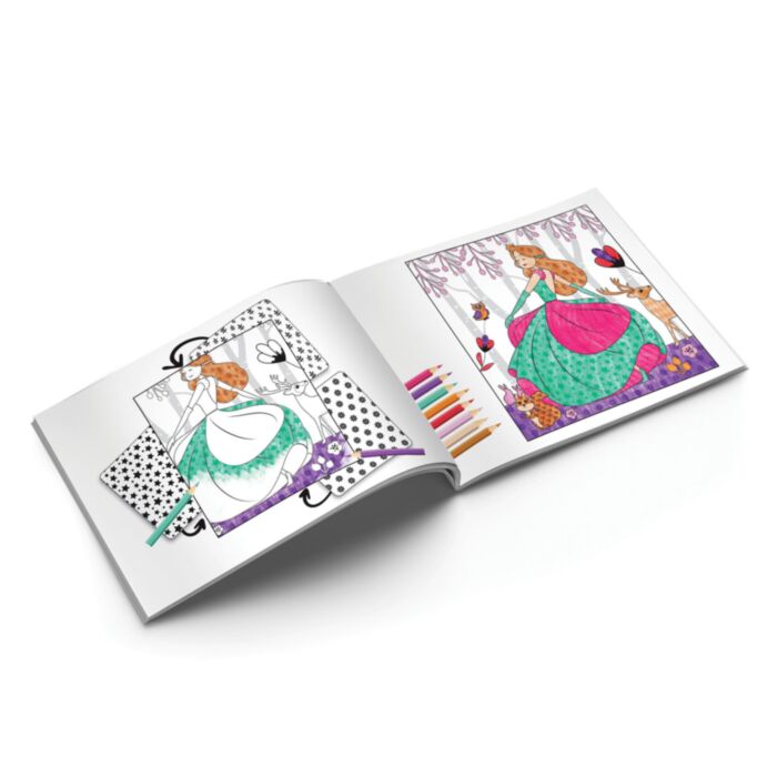 COLOR PENCILS PRINCESSES