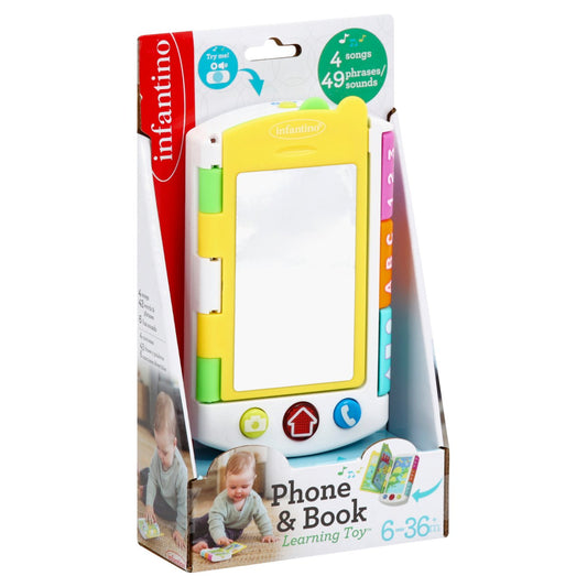 Infantino Smarty Phone & Book Learning Toy by Infantino