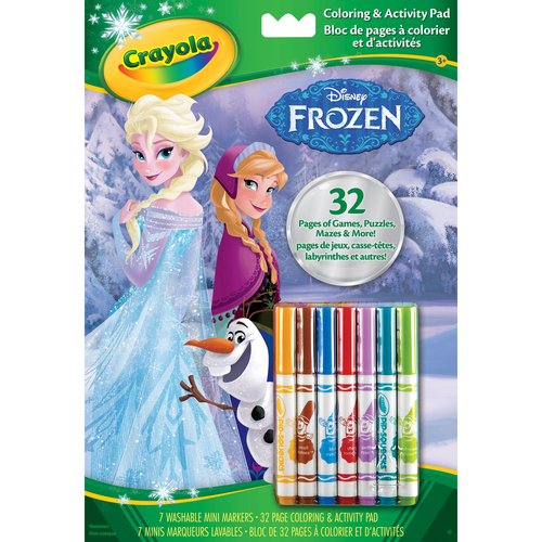 Crayola Frozen Color & Activity Books by Crayola