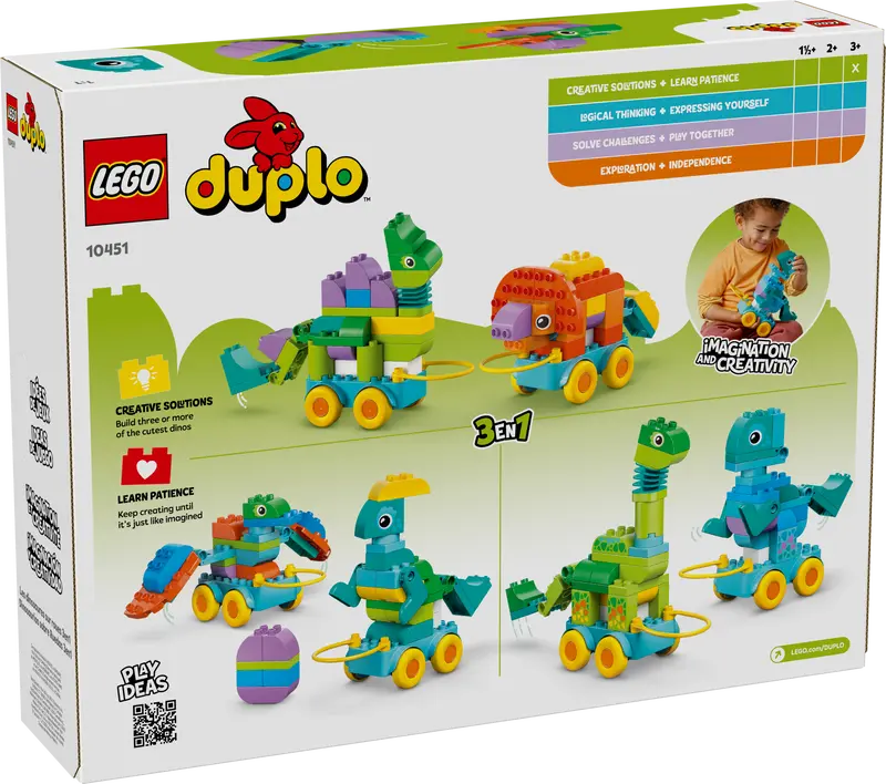 3in1 Dinosaurs on Wheels (10451)