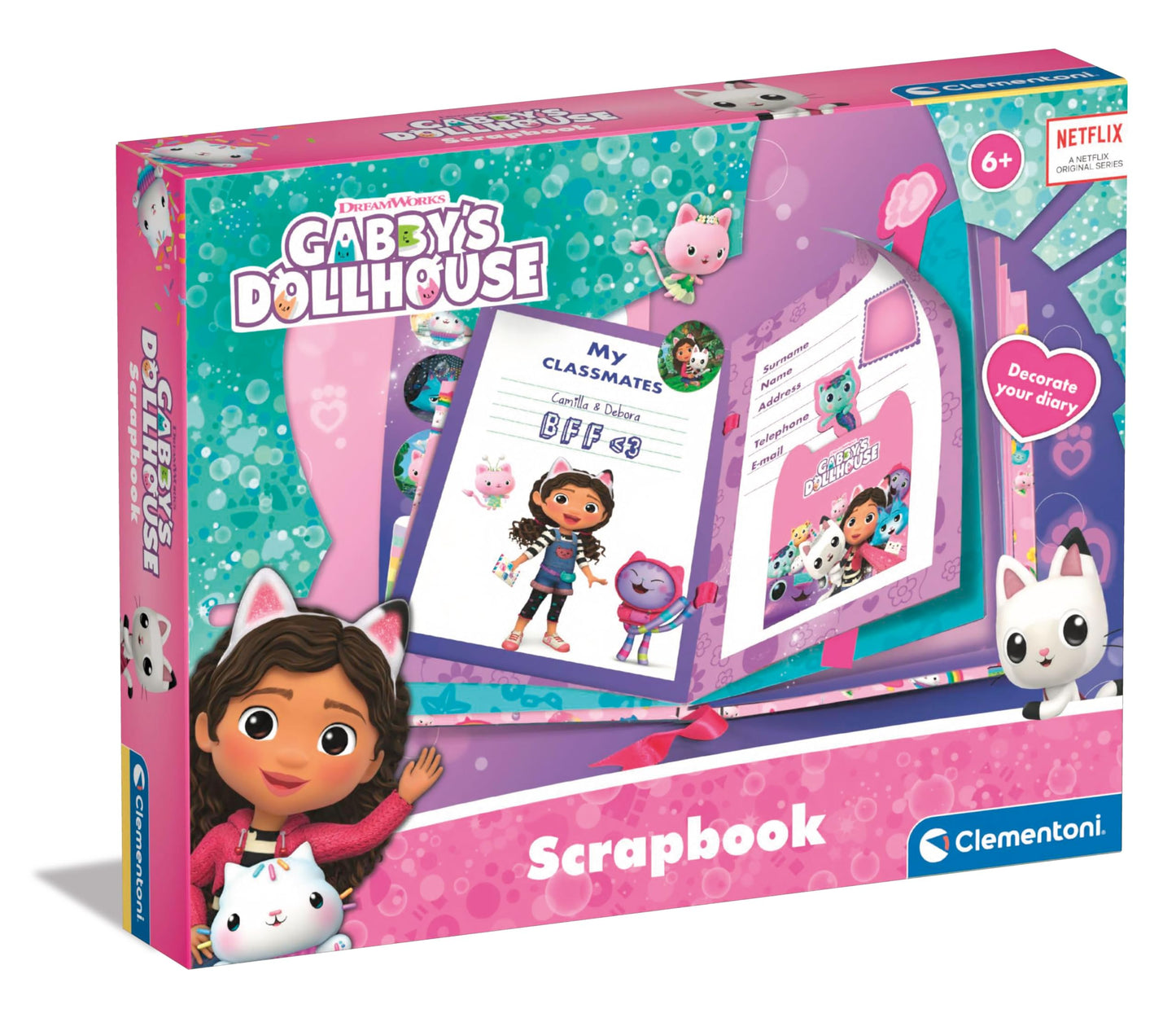 Clementoni Gabby's Dollhouse Scrapbook by Clementoni