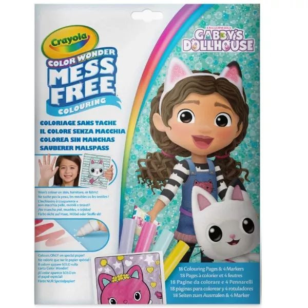 Crayola Color Wonder Gabi Babaháza Mess-Free Coloring Set by Crayola