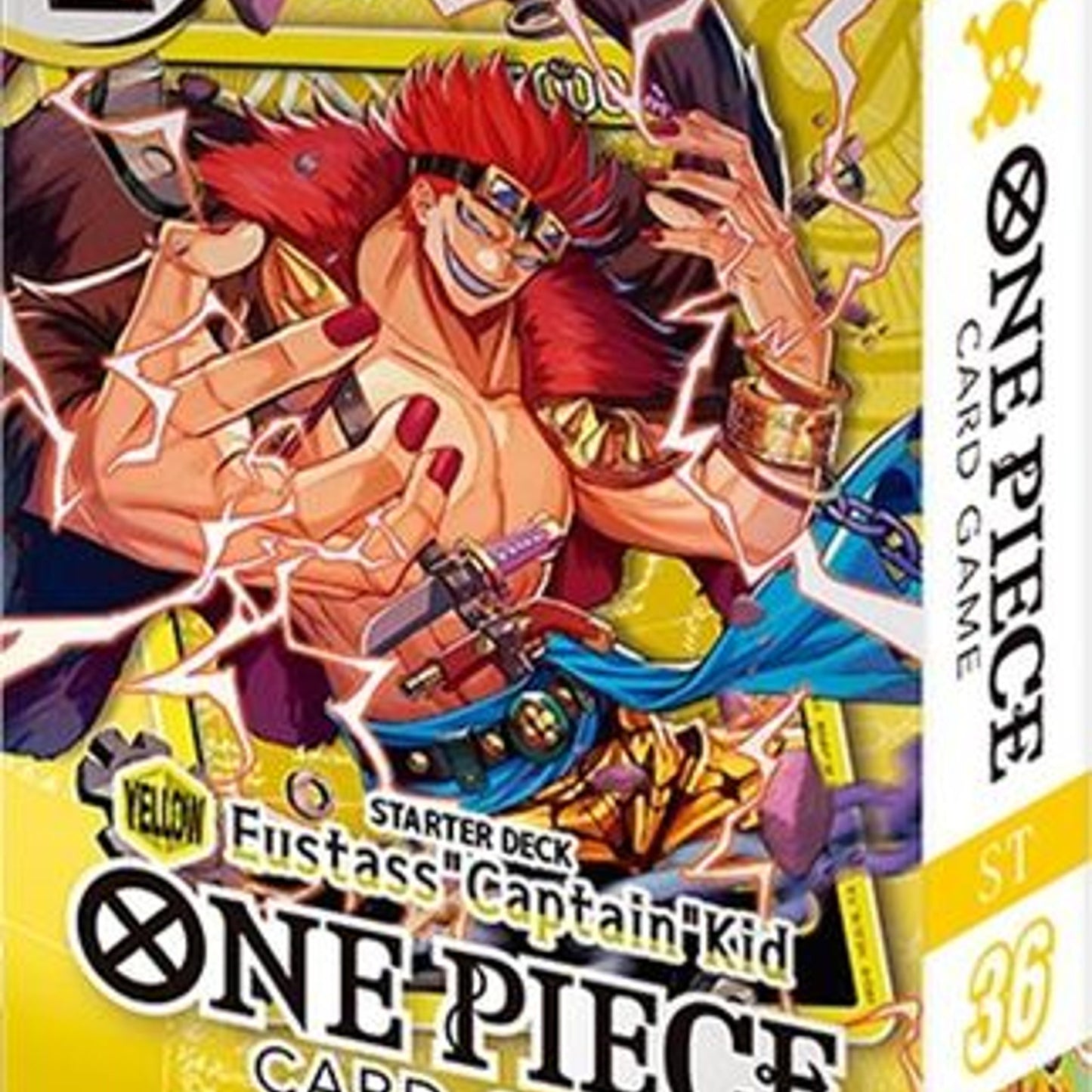One Piece TCG Starter Deck 36: Yellow Eustass Kid by NEW LAND