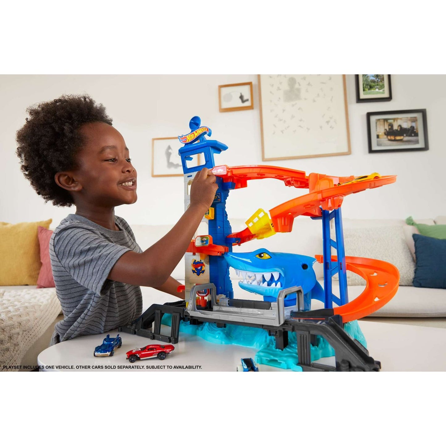Hot Wheels City Set Super Squalo Playset