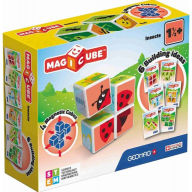 Geomag Magicube Small Animals Building Set, STEM Educational Toy by Geomag