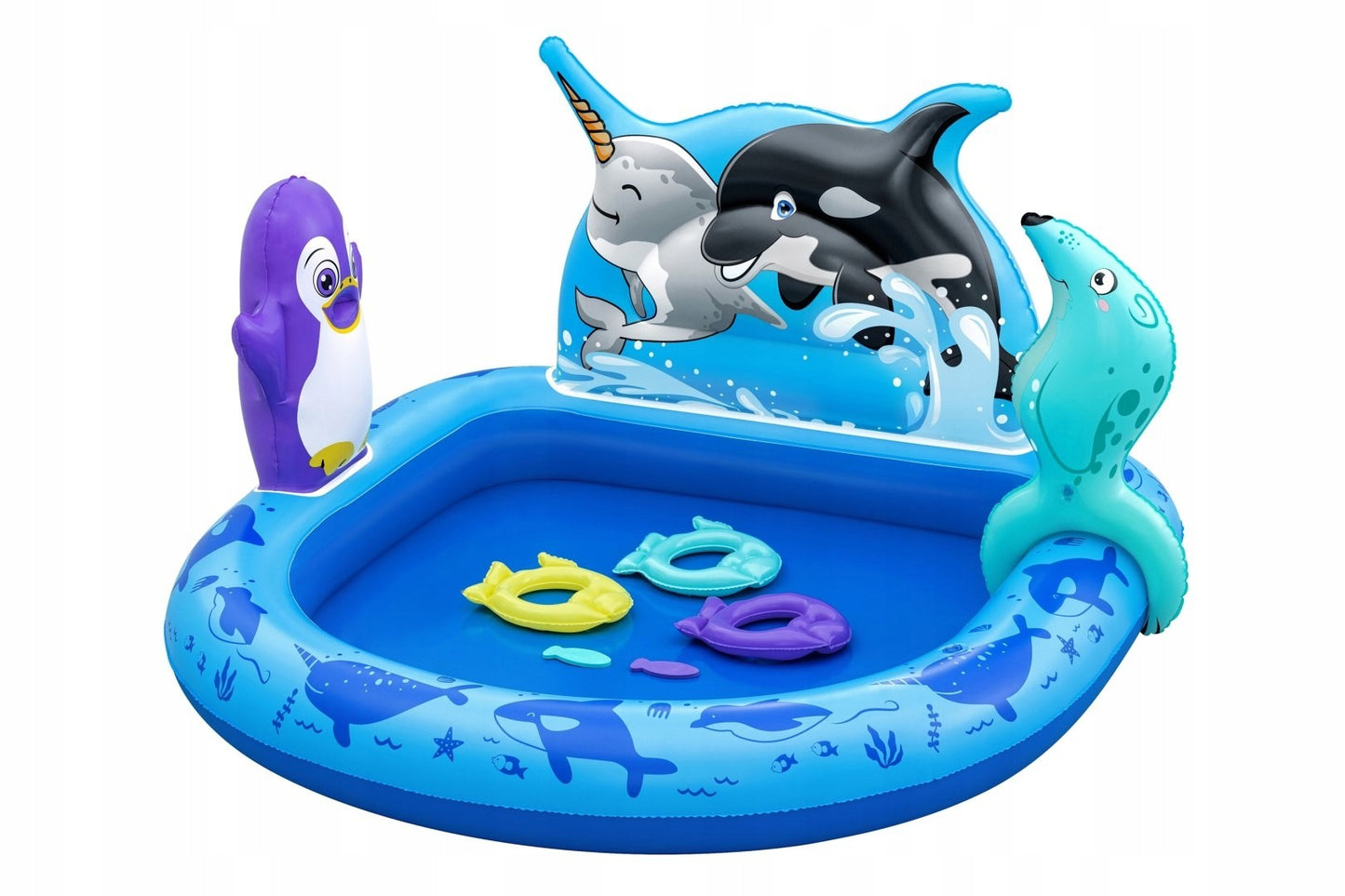 Bestway Polar Pals Inflatable Water Play Centre for Kids by Bestway